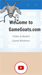 Mobile Screenshot of gamegoats.com